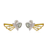 ABGWE3G - Ear wings with Green Quartz - Anne Byers - Masterpieces.nl
