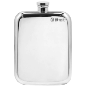EPCSF435 - English Pewter - Plain Pewter Flask