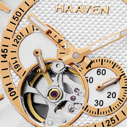 HAA910105 - White Leather IPR Gold - Haaven - Masterpieces.nl