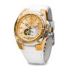 HAA910105 - White Leather IPR Gold - Haaven - Masterpieces.nl
