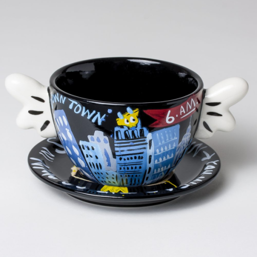 ST00507 Selwyn Senatori Graveyard Shift Midnight Coffee Cup - Masterpieces.nl