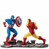 A27605 - Captain America vs. Iron Man Figurine - Masterpieces.nl