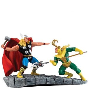 A27607 - Thor vs. Loki Figurine - Masterpieces.nl