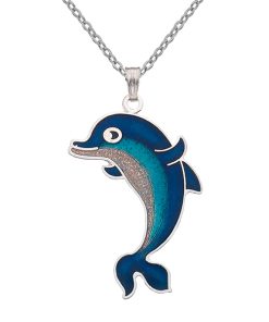 2775B - Blue Dolphin - Sea Gems - Masterpieces.nl