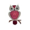 7530R - Large Red Owl - Sea Gems - Masterpieces.nl