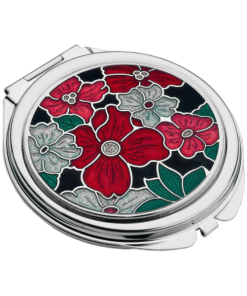7994M - Compact mirror Mackintosh Mixed flowers - Sea Gems - Masterpieces.nl