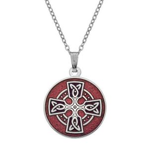 7516R - Celtic Cross (head), red - Masterpieces.nl