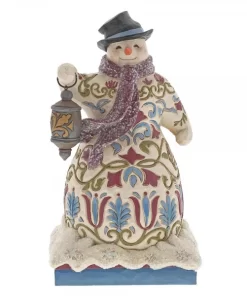 6001428 - Be The Light (Victorian Snowman with Lantern) - Masterpieces.nl