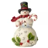 6001477 - How Sweet It Is (Snowman Holding Candy Cane) - Masterpieces.nl