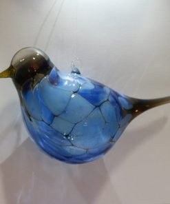 B3154 Vogel Blauw - Grote blauwe vogel - Masterpieces.nl