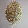 PR5818 - Egg, carved and decorated with white pearls - Masterpieces.nl