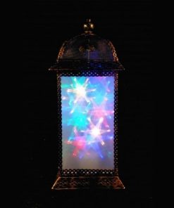 RSFL001B - Rainbow Star Flower Lantern, Bronze - Masterpieces.nl