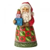 6004290 - Delivered with Love (Pint-Sized Santa with Stack of Presents) - Masterpieces.nl