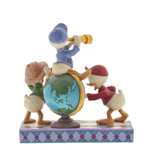 6001286 - Navigating Nephews (Huey, Dewie and Louie Figurine) - Masterpieces.nl