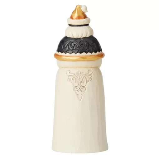 6004198 - Give From The Heart (Black and Gold Santa Figurine) - Masterpieces.nl