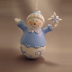 C8124S - Cameo snowman ster - Masterpieces.nl