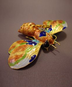 D0955BY - Cloisonne bee yellow - Masterpieces.nl