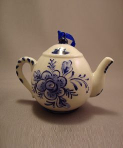 J0935S - Porcelain Delft Blue Teapot small - Masterpieces.nl
