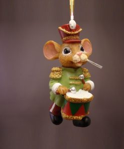 T0809G - Resin toy soldier mice green - Masterpieces.nl