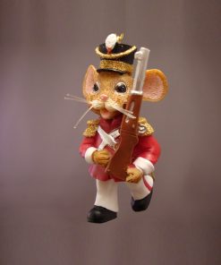 T0809R - Resin toy soldier mice red - Masterpieces.nl