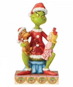 6004064 - Grinch with Cindy and Max - Masterpieces.nl