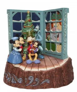 6007060 - Mickey’s Christmas Carol (Carved by Heart Mickey Mouse Christmas Figurine) - Masterpieces.nl