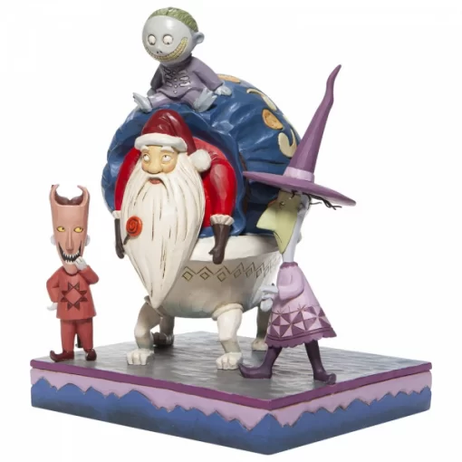 6007076 - Bagged and Delivered (Lock, Shock and Barrel with Santa Figurine) - Masterpieces.nl