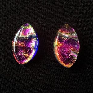 SD62P-1 - Oval Shaped Stud Earrings - Masterpieces.nl