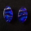 SD18ES - Oval Shaped Stud Earrings - Masterpieces.nl