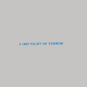 Poster Night of Terror - Masterpieces.nl