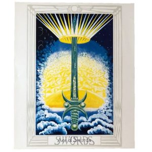 Poster Ace of Swords