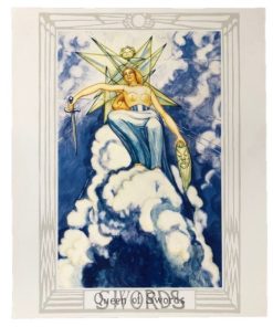 Poster Queen of Swords - Masterpieces.nl