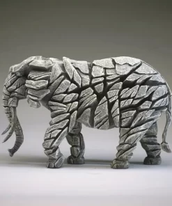 ED04W - Elephant (White) - Masterpieces.nl