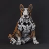 ED23R - Bull Terrier (Red & White) - Masterpieces.nl