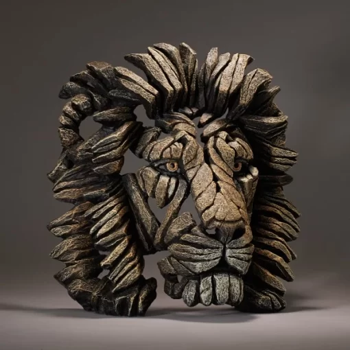 EDB09 - Lion Bust (Savannah) - Masterpieces.nl