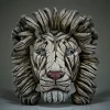 EDB09W - Lion Bust (White) - Masterpieces.nl