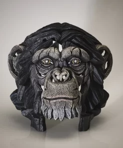 EDB12 - Chimpanzee Bust - Masterpieces.nl