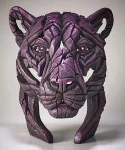 EDB21PK - Panther Bust ‘Rinky Dink’ (Pink) (Numbered Edition) - Masterpieces.nl