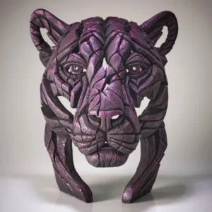 EDB21PK - Panther Bust ‘Rinky Dink’ (Pink) (Numbered Edition) - Masterpieces.nl