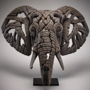 EDB22 - African Elephant Bust - Masterpieces.nl