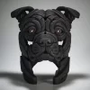 EDB27BK - Staffordshire Bull Terrier Bust (Black) - Masterpieces.nl