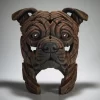 EDB27BR - Staffordshire Bull Terrier Bust (Brindle) - Masterpieces.nl
