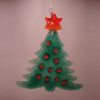WTREG - Christmas tree, 11x11 cm, Green - Masterpieces.nl