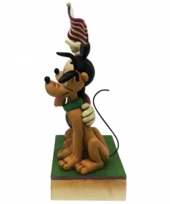 6005975 - A Banner Day (Mickey and Pluto Patriotic Figurine) - Masterpieces.nl