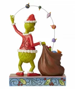 6006568 - Grinch Juggling Ornaments - Masterpieces.nl