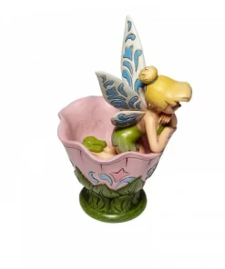 6008076 - A Spot of Tink (Tinker Bell Sitting in a Flower Figurine) - Masterpieces.nl