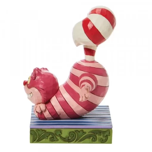 6008984 - Candy Cane Cheer (Cheshire Cat Candy Cane Tail Figurine) - Masterpieces.nl