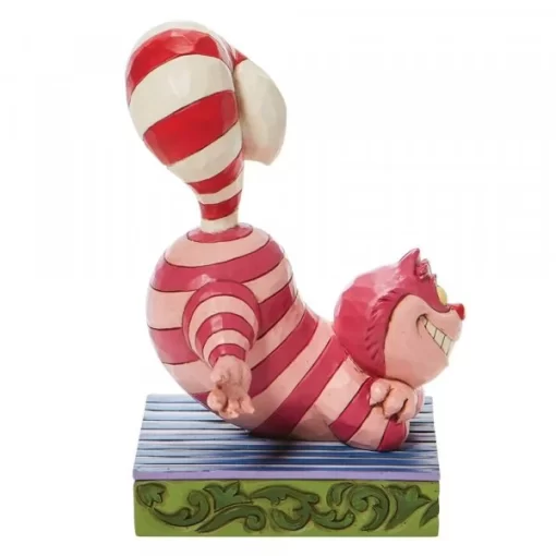 6008984 - Candy Cane Cheer (Cheshire Cat Candy Cane Tail Figurine) - Masterpieces.nl