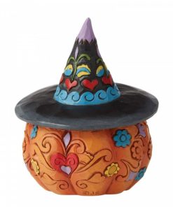 6006703 - Day of the Dead Jack-o-Lantern with Witch Hat - Masterpieces.nl