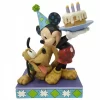 6007058 - Happy Birthday Pal (Pluto and Mickey Birthday Figurine) - Masterpieces.nl